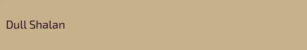 Dull Shalan
